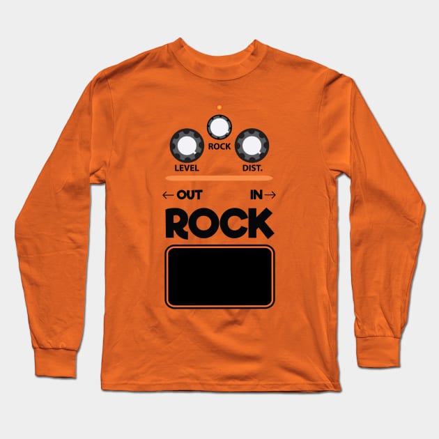 Guitar Effects Pedal Long Sleeve T-Shirt by TheFlying6